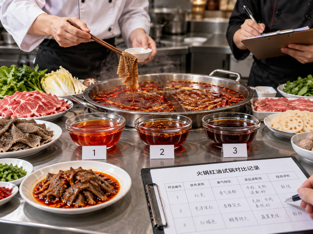 开店火锅红油怎么选？从门店锅型、风味搭配到实际试锅的选型方法