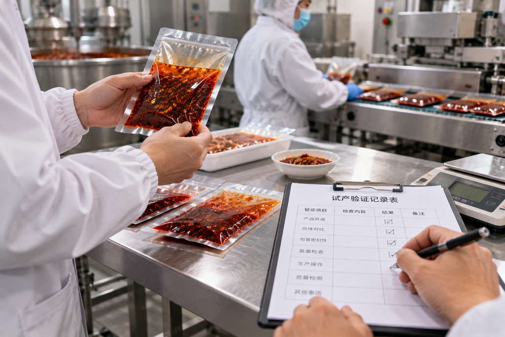 火锅底料试产有什么用？样品确认后如何验证生产适配与量产风险