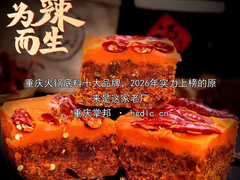 重庆火锅底料十大品牌，2026年实力上榜的原来是这家老厂