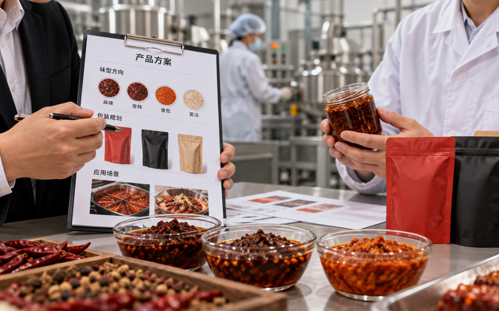 火锅底料贴牌代加工如何落地？品牌需求、样品确认与量产衔接