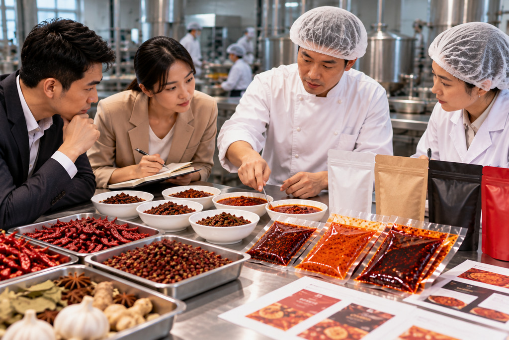 火锅底料OEM价格怎么确认?先把产品、规格、包装和数量对齐