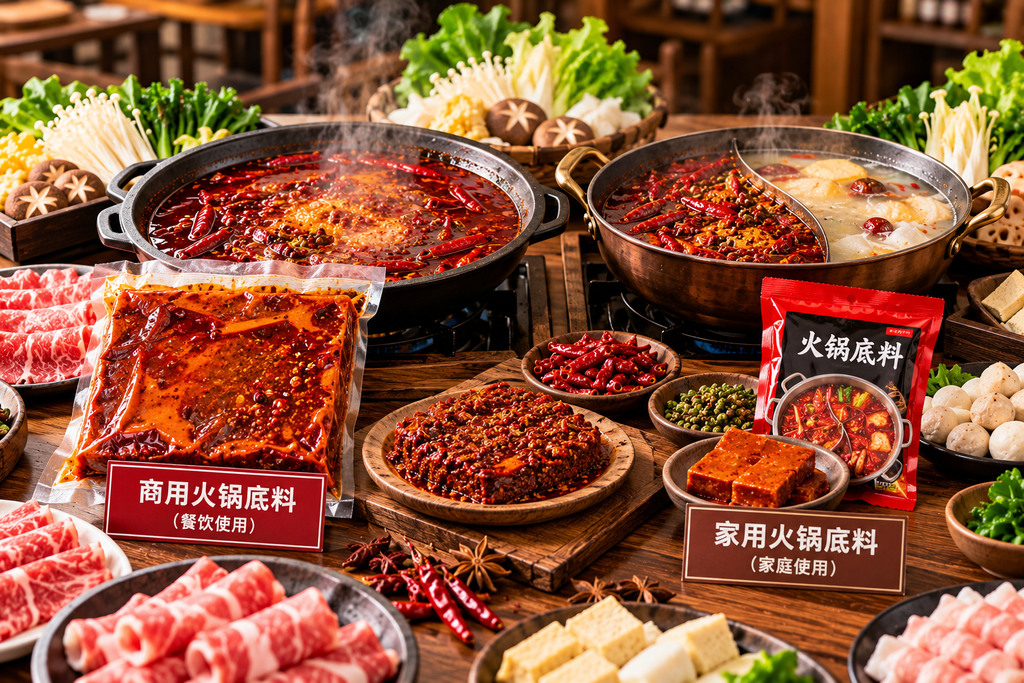 商用火锅底料和家用底料区别在哪？餐饮开店与家庭使用的选择重点
