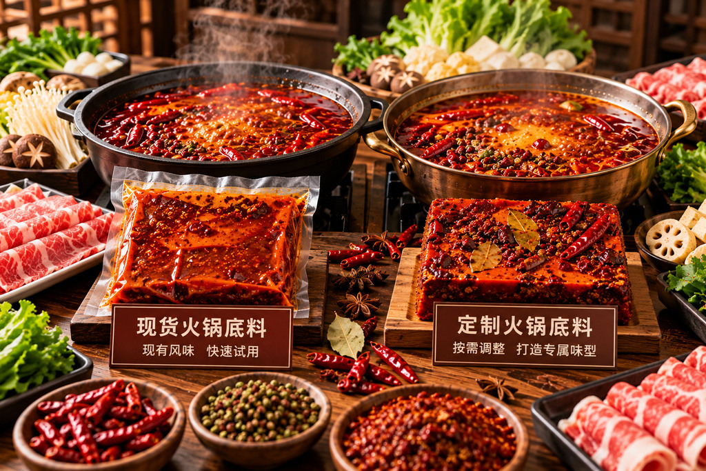 现货火锅底料和定制底料区别：开店选现成味型，还是为门店单独调整？