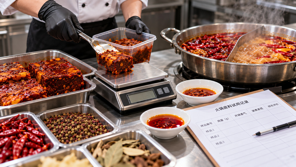 牛油火锅底料批发怎么采购?门店用量、包装规格、试样与供货条件核对方法