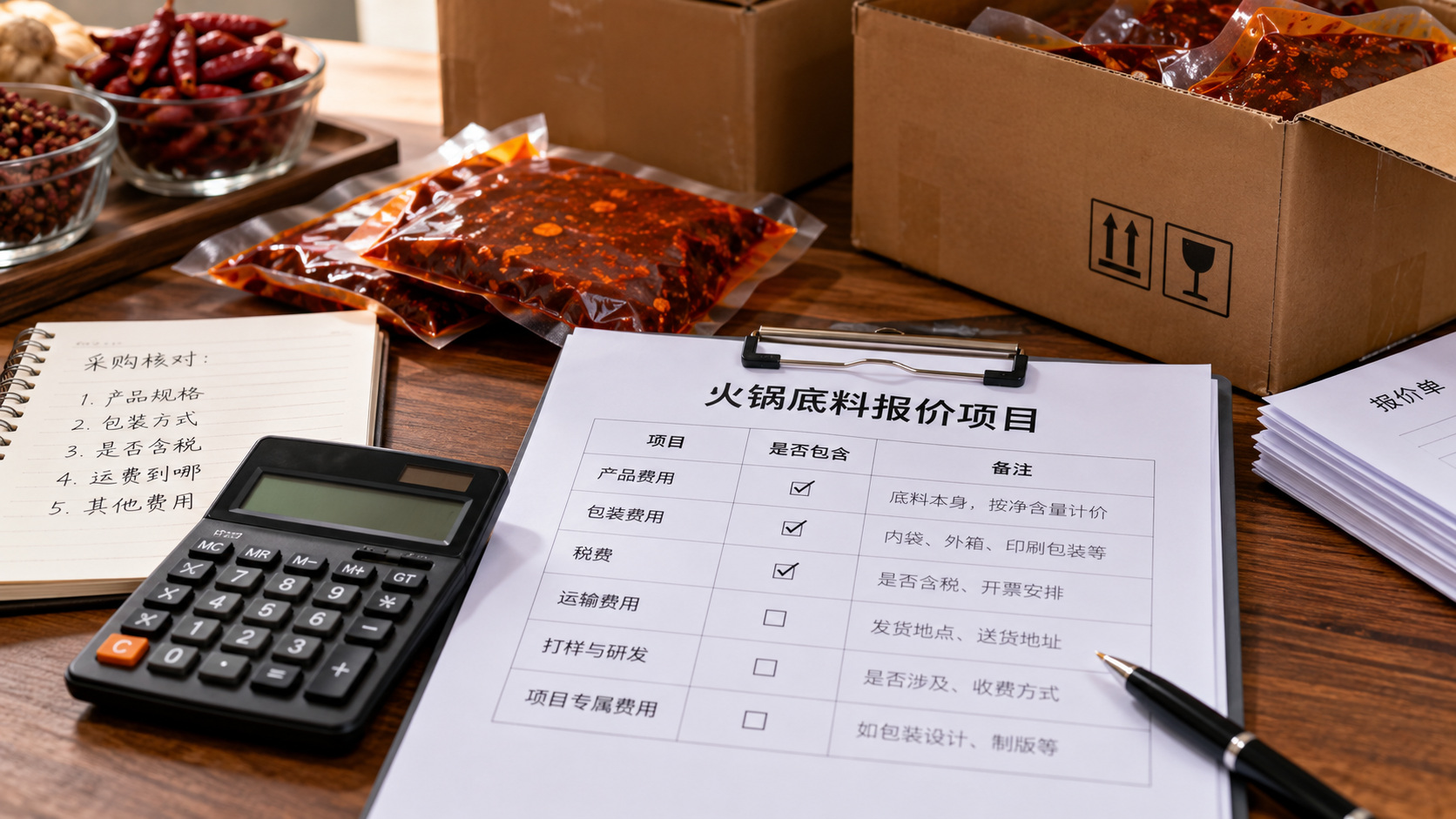 火锅底料厂家报价表
