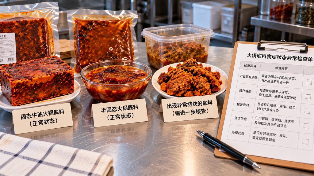 火锅底料结块是不是坏了？要分清正常凝固和异常变化