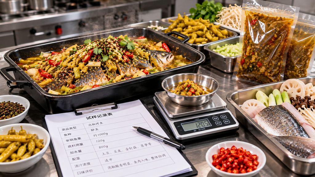 泡椒烤鱼底料批发怎么采购?先确认单锅用量,再谈规格和供货