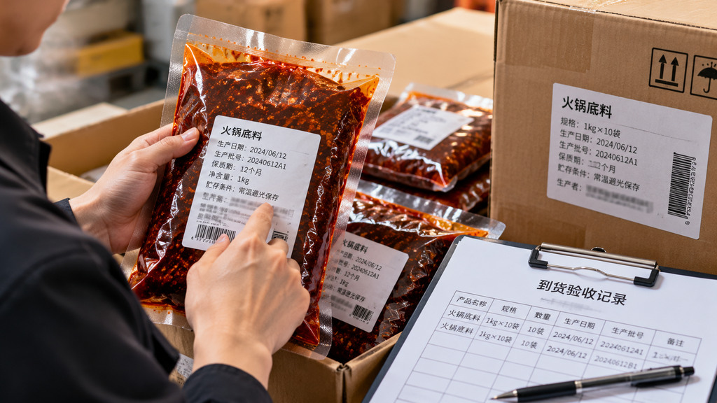 批量采购火锅底料,包装上的生产日期、批号和SC编号怎么看?