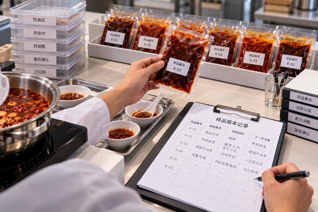 火锅底料样品版本怎么管理:多轮打样中编号、状态与确认样的控制方法222.png